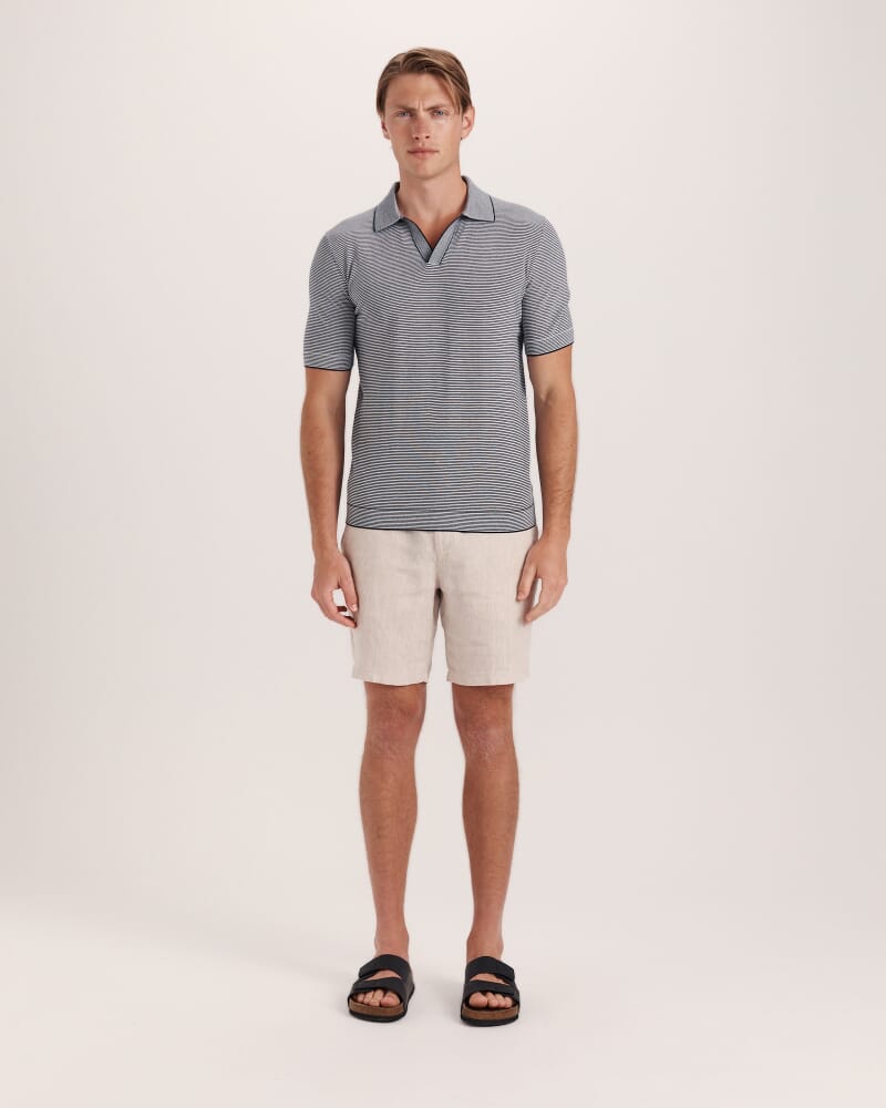 Nixos Knit Polo in INK