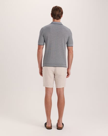 Nixos Knit Polo in INK