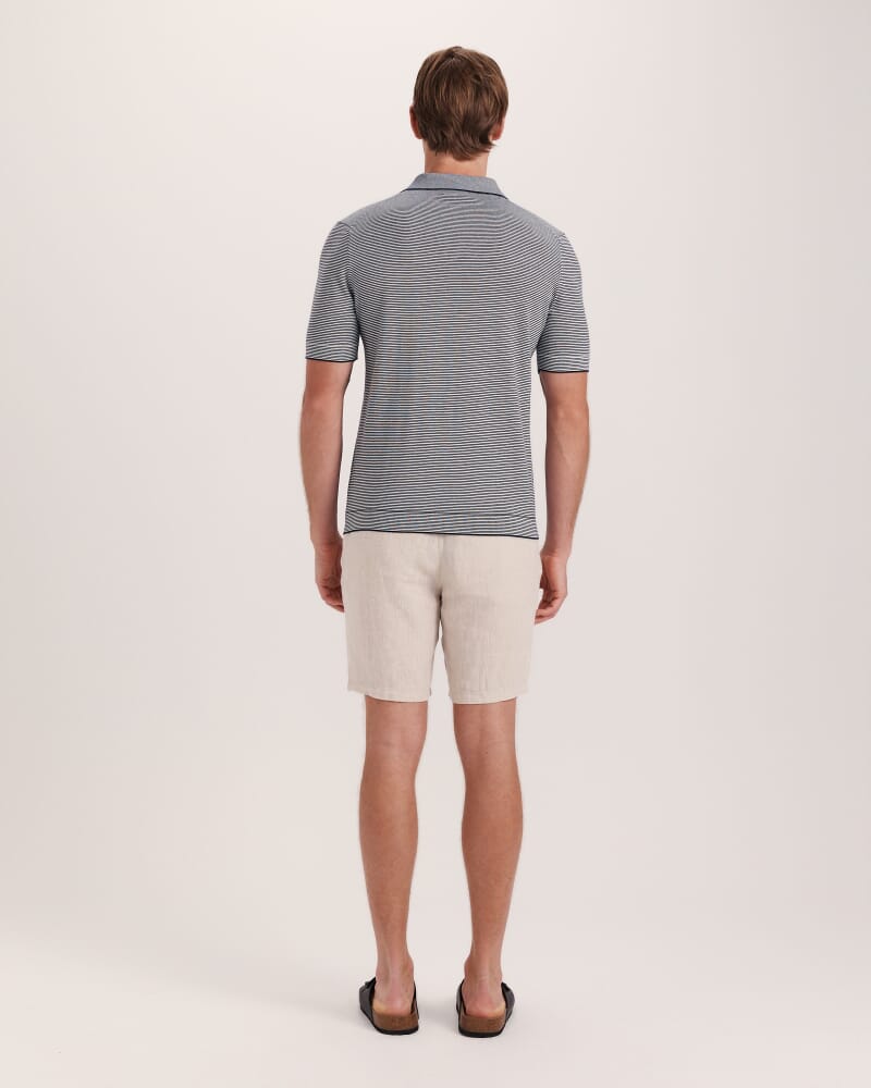 Nixos Knit Polo in INK