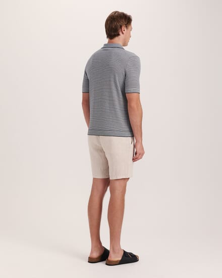 Nixos Knit Polo in INK