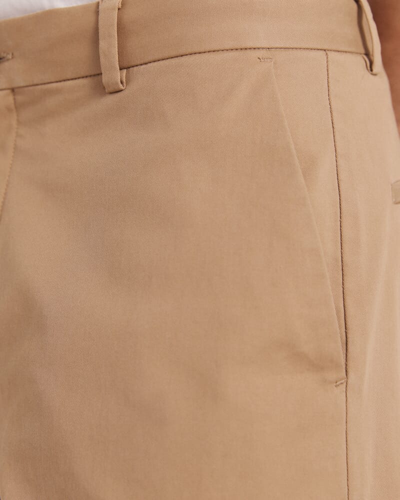Mills Cotton Straight Leg Chino in SAND