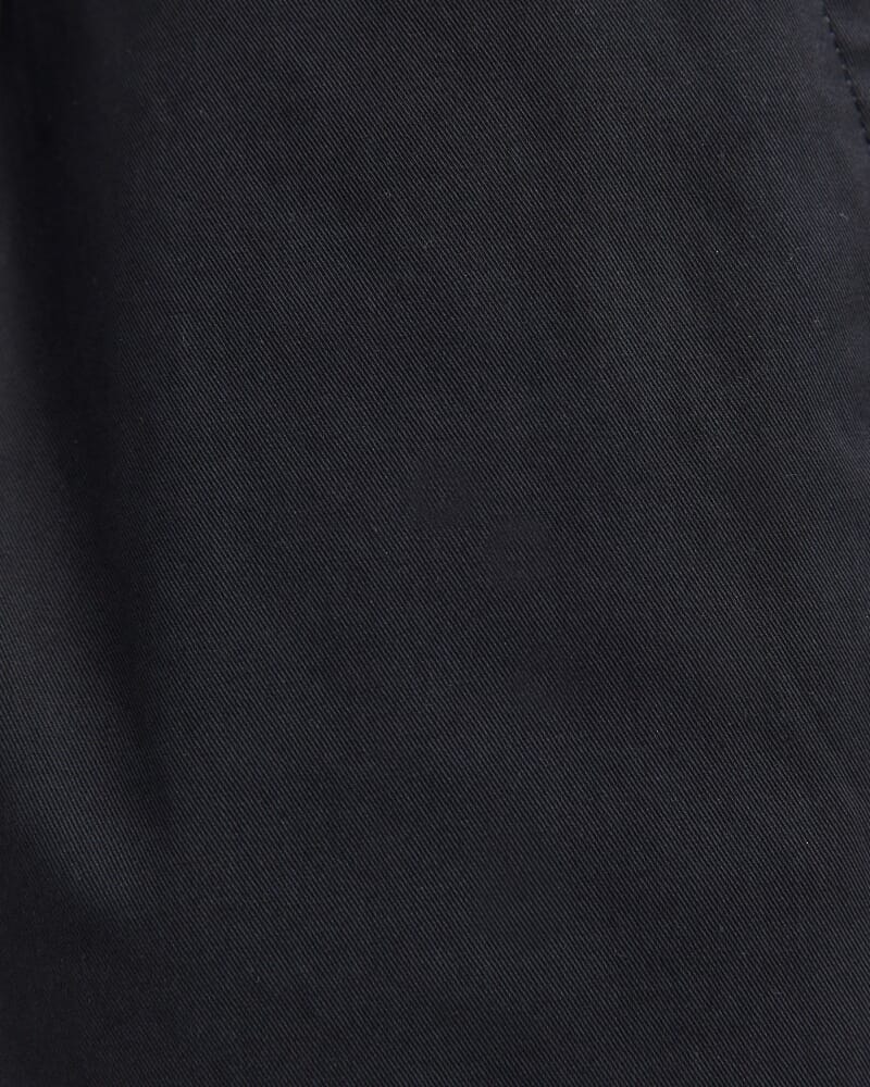 Mills Pleat Front Pant in BLACK