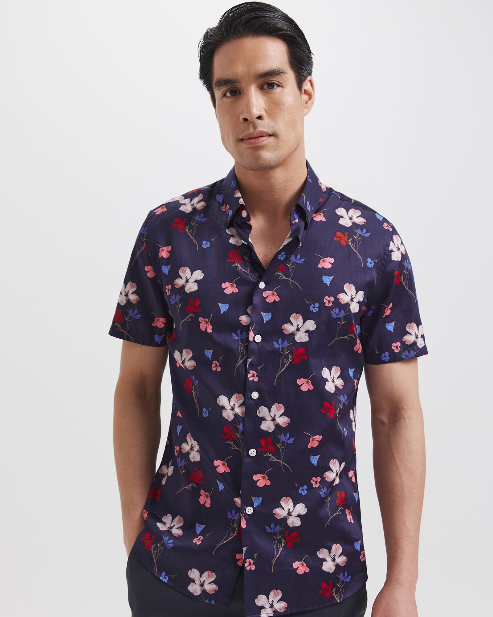 Jean Luc Short Sleeve Print Shirt