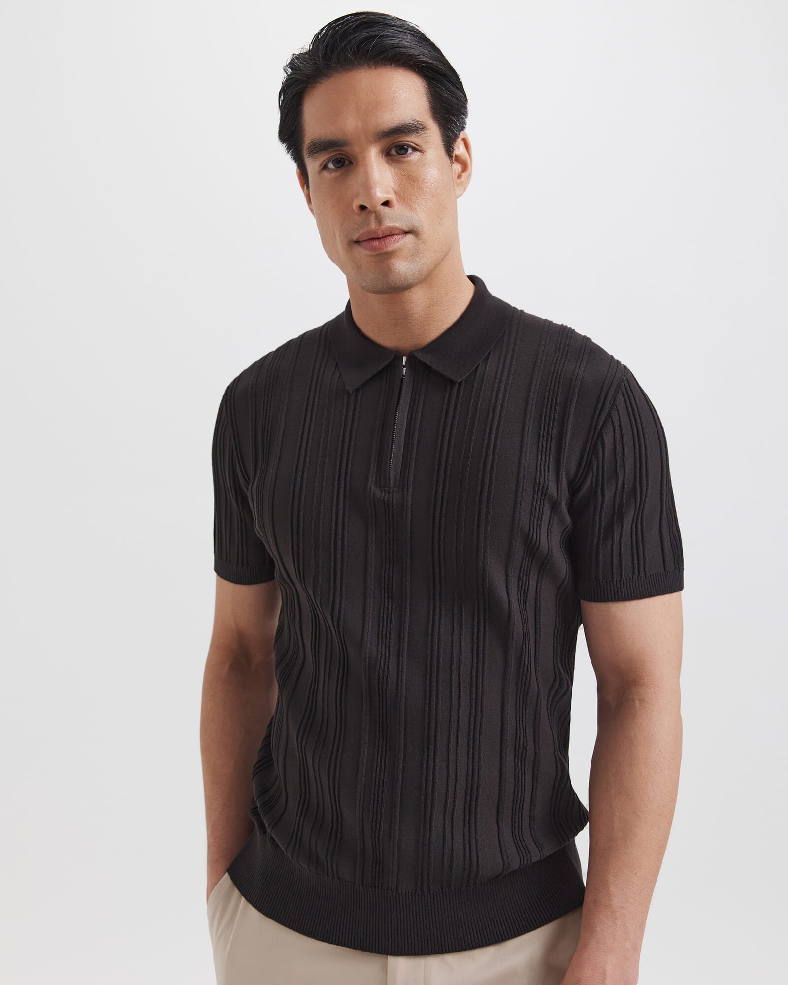 Cerrone Cotton Nylon Knit Polo