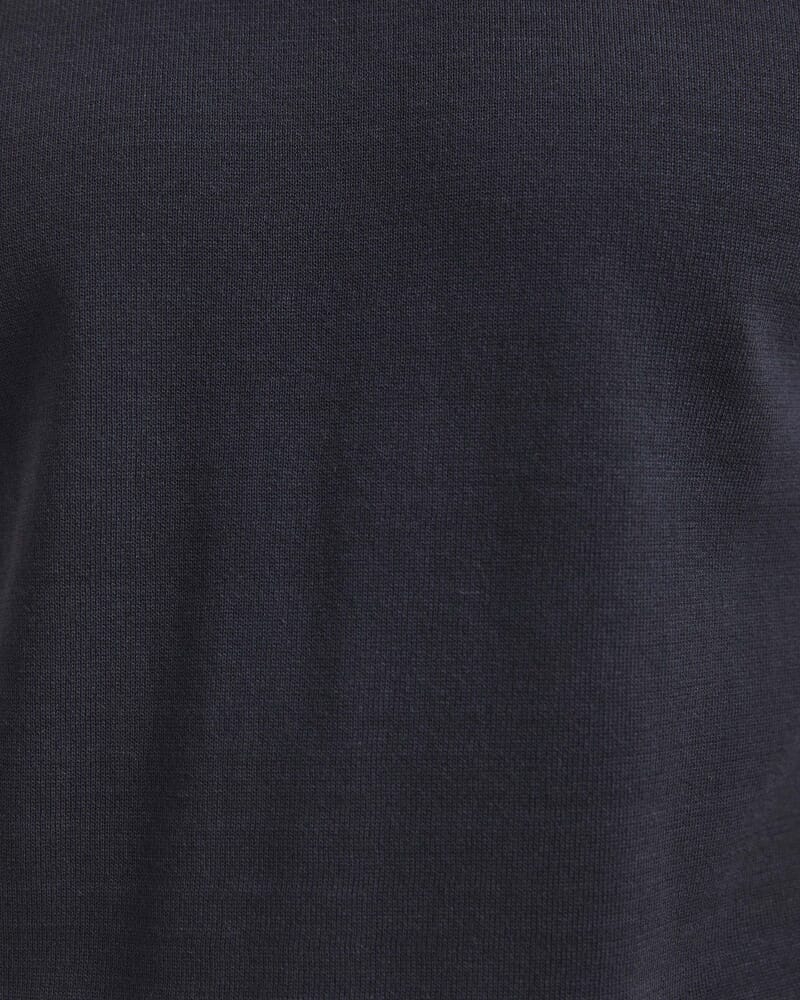 Kurt Knit Tee in BLACK INK