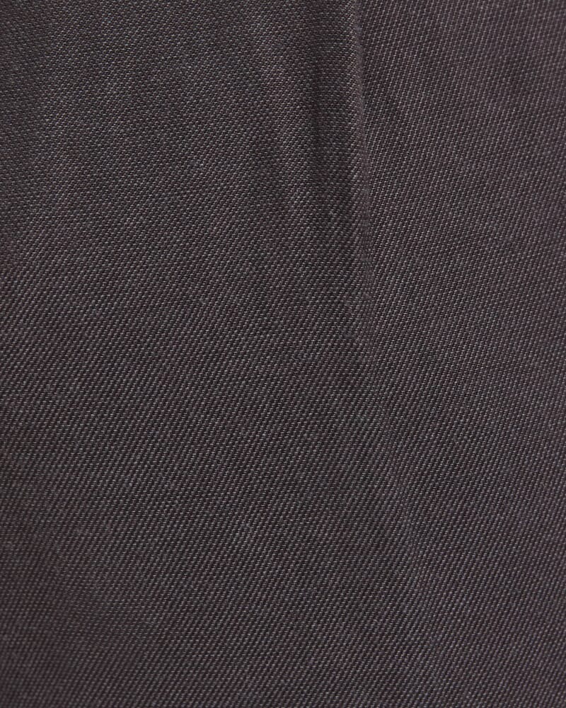 Goddard Viscose Linen Pant in CHOCOLATE