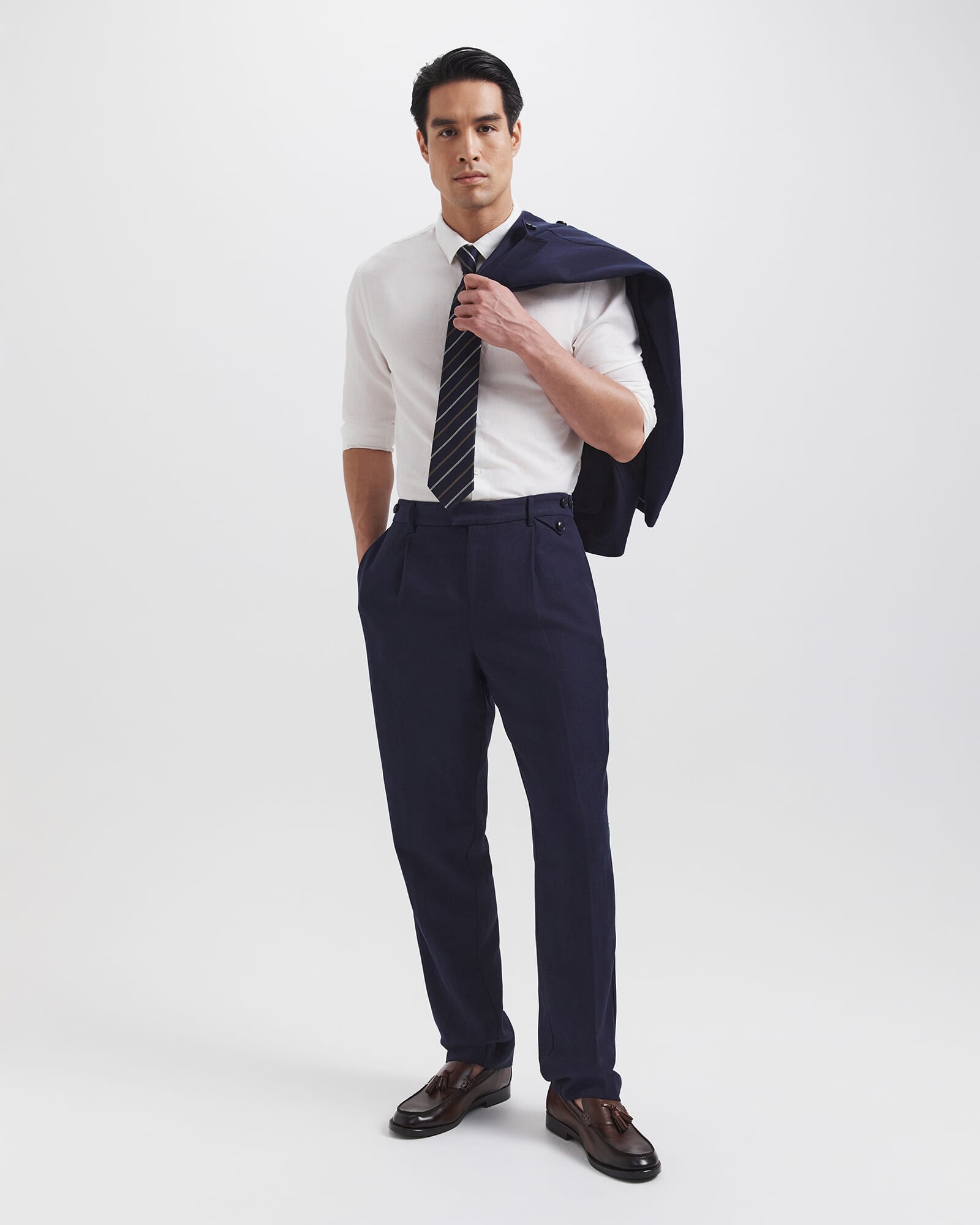 Goddard Viscose Linen Pant