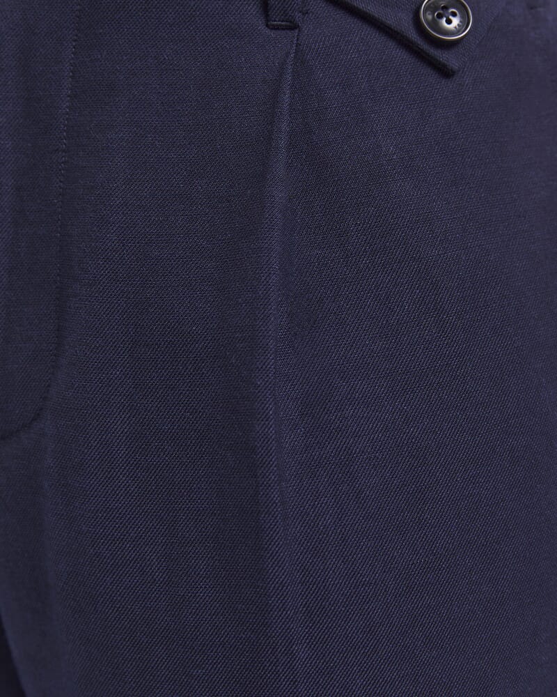 Goddard Viscose Linen Pant in INK