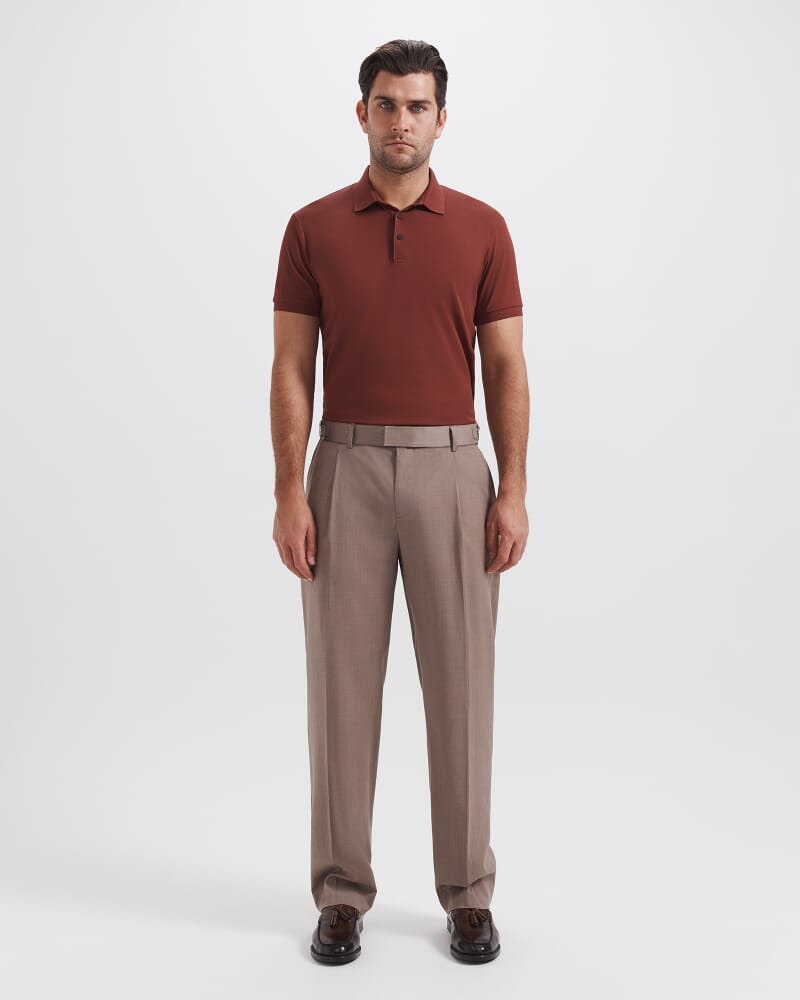 Sorkin Pleat Front Pant in OLIVE