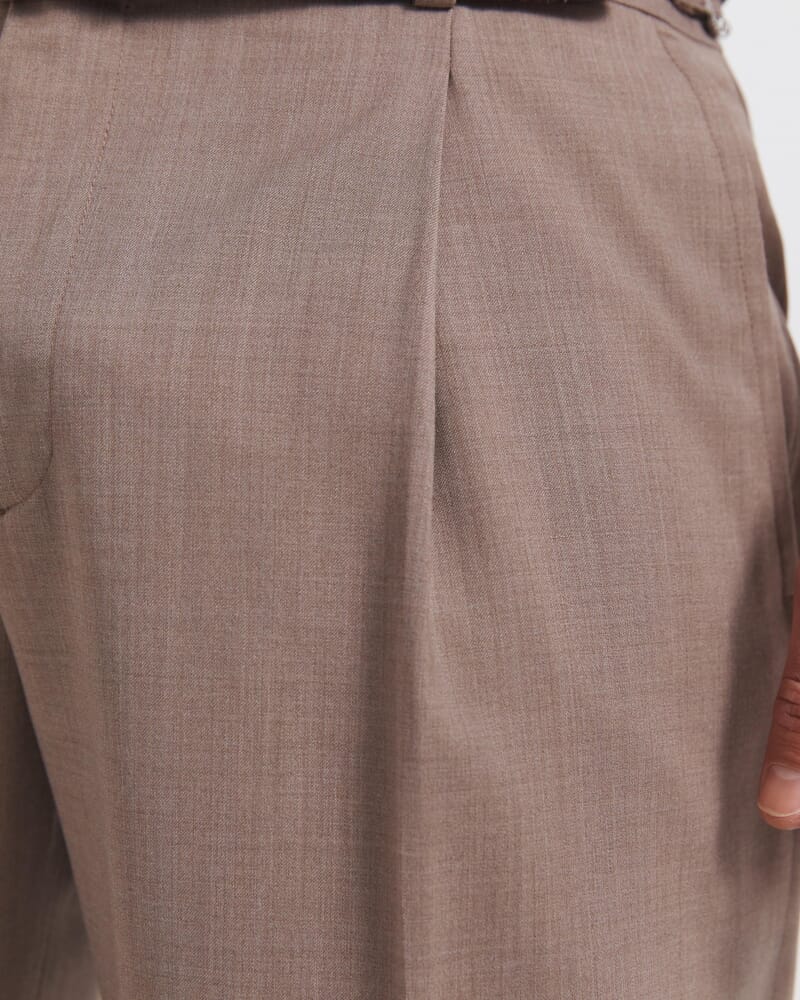 Sorkin Pleat Front Pant in OLIVE