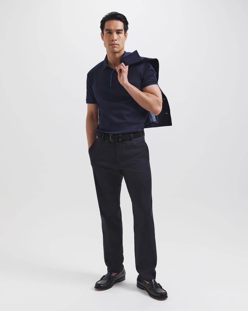 Chad Cotton Chino in DARK NAVY