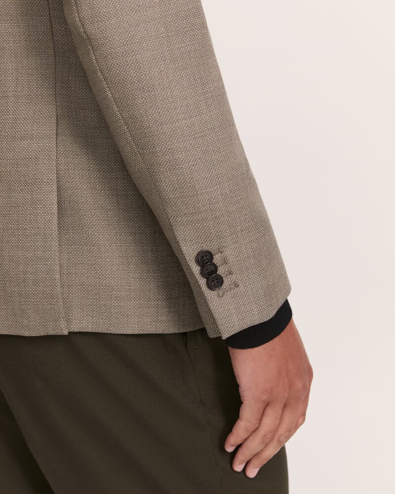 George Item Wool Jacket in BARK