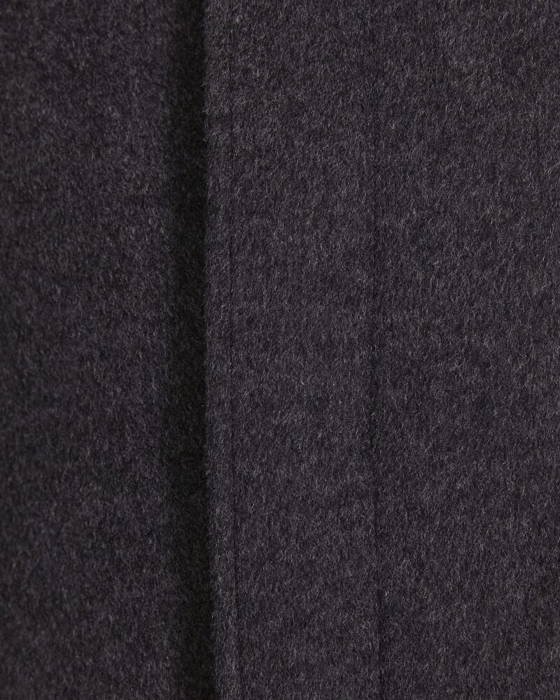 Christopher Wool Overcoat in DEEP GREY