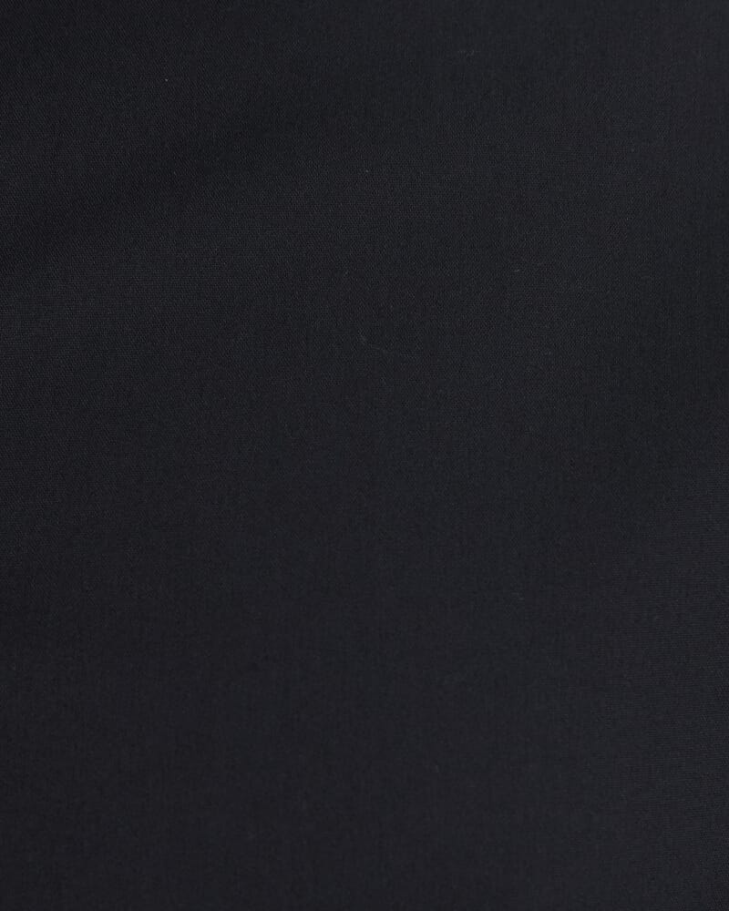 Stretch Poplin Shirt in BLACK
