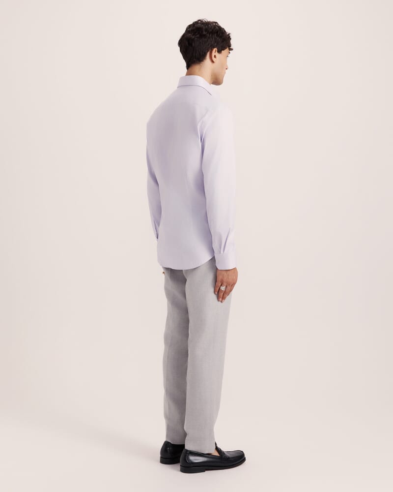 Stretch Poplin Shirt in LILAC