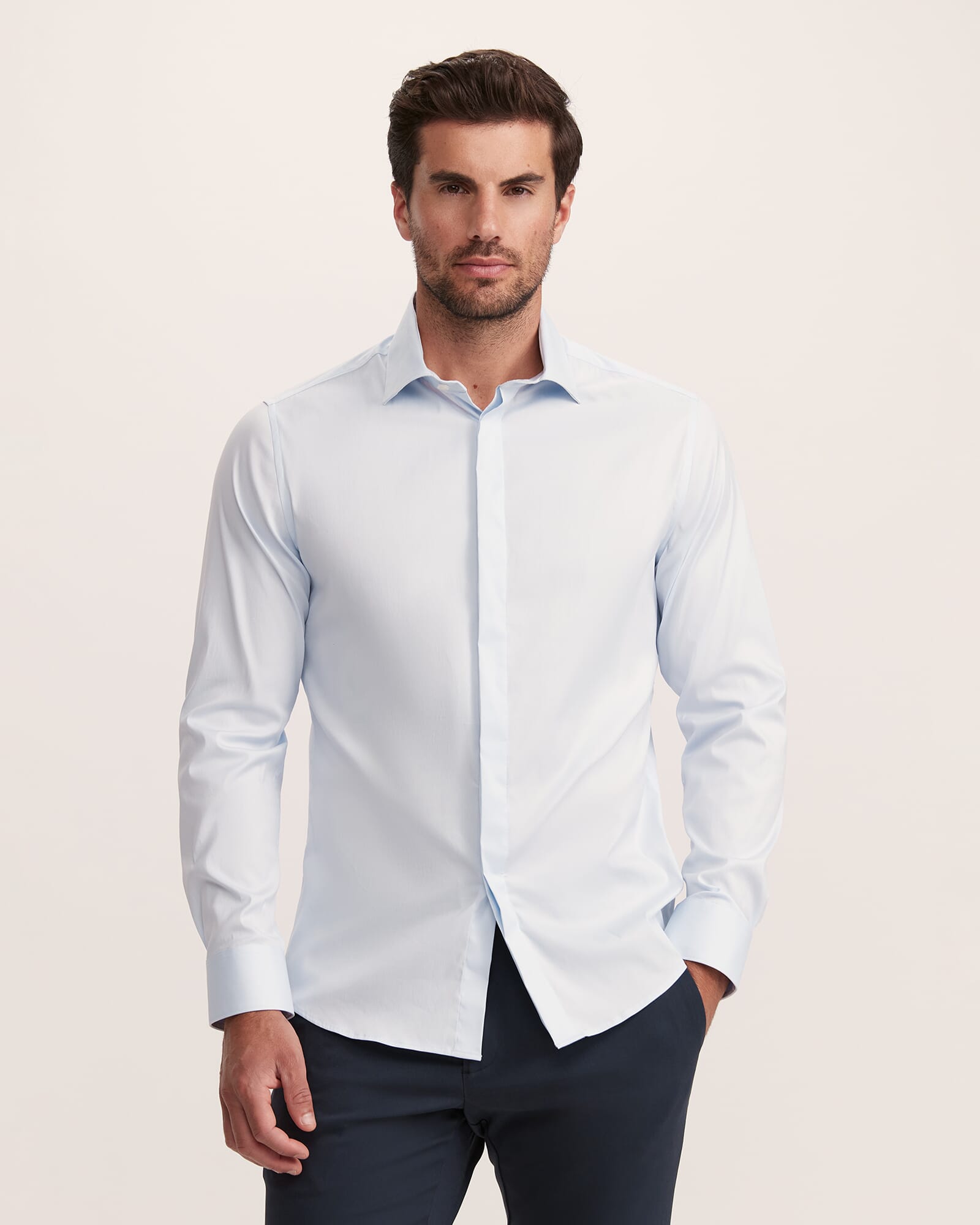 Stretch Poplin Shirt