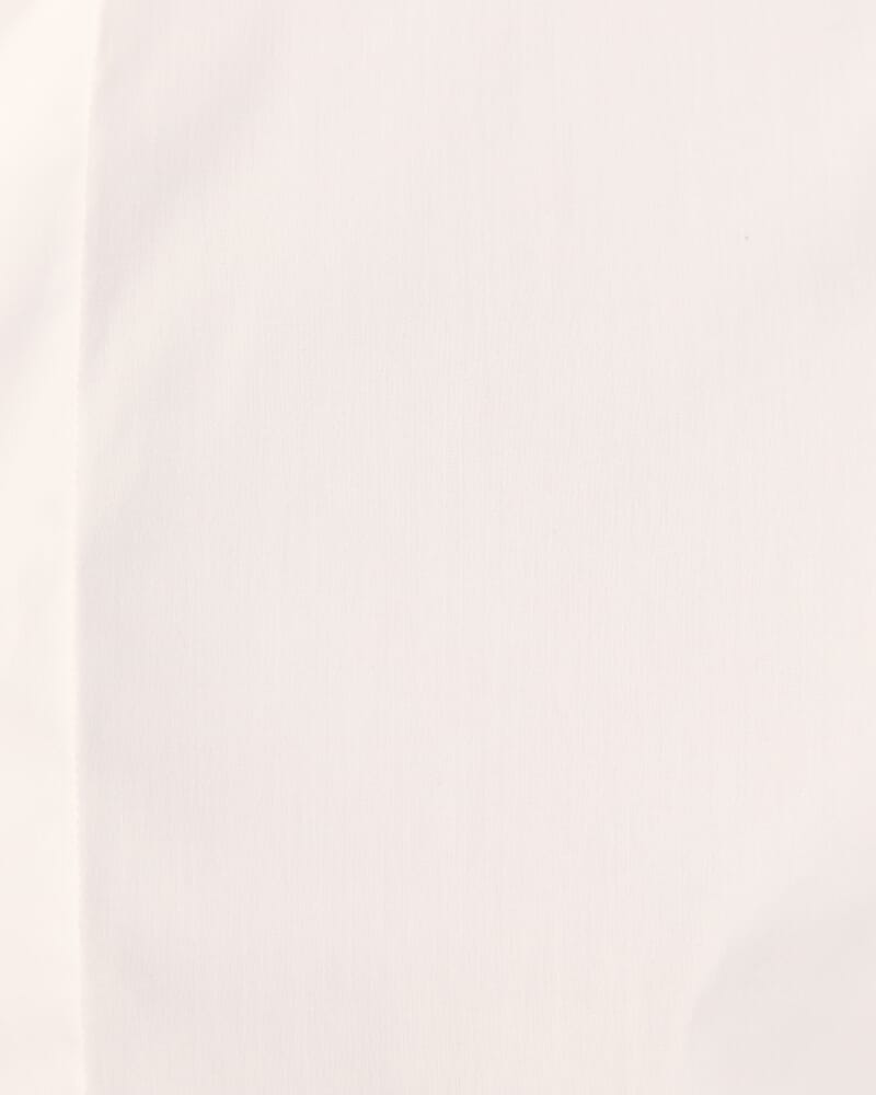 Stretch Poplin Shirt in WHITE
