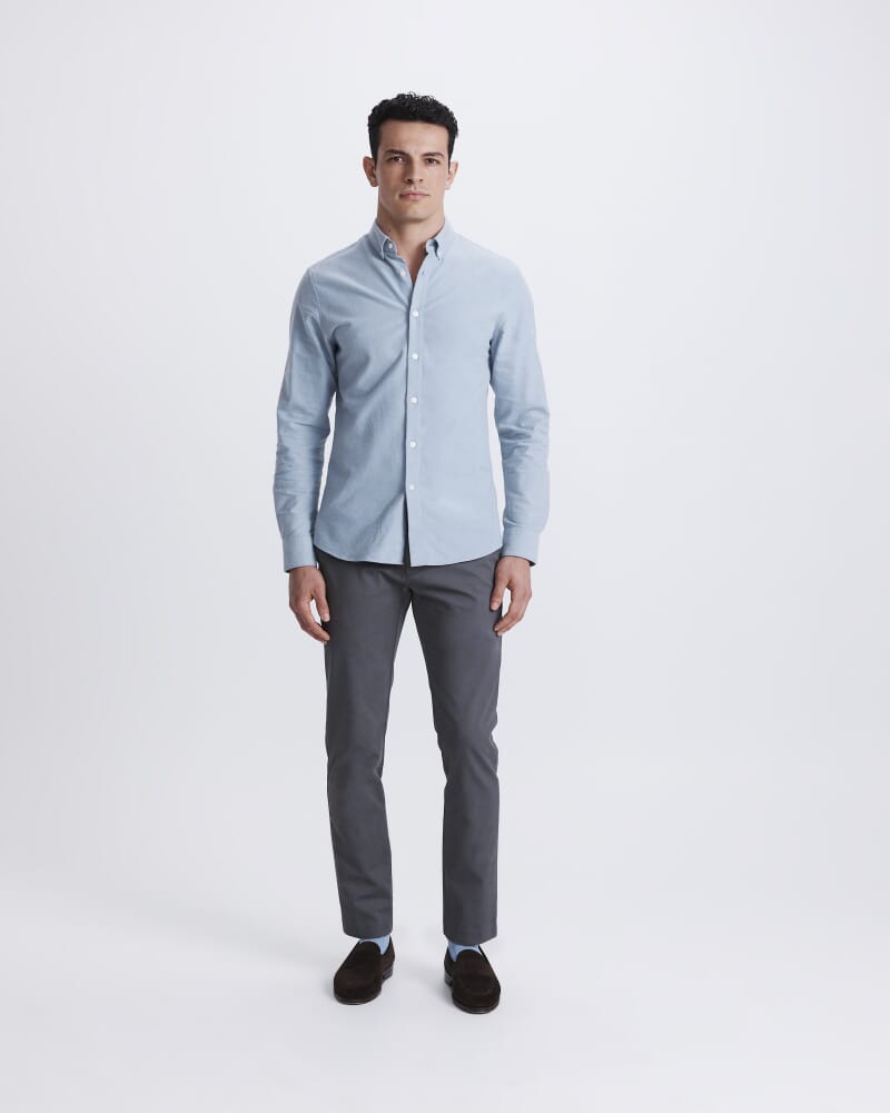 Sam Oxford Shirt in PALE BLUE