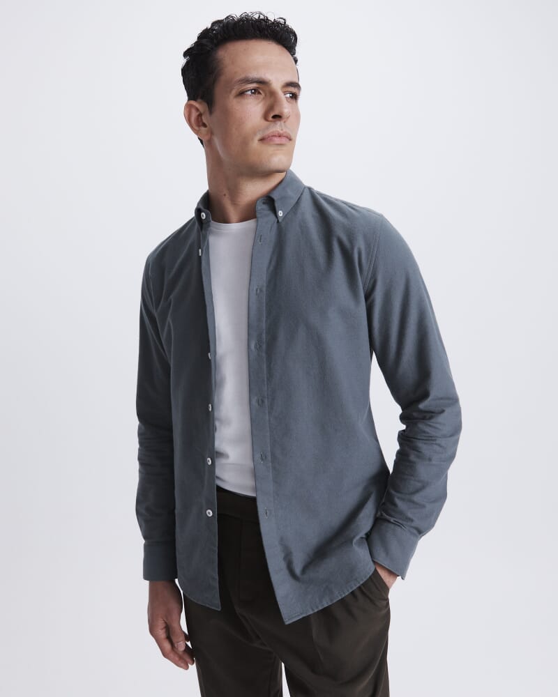 Sam Oxford Shirt in PETROL