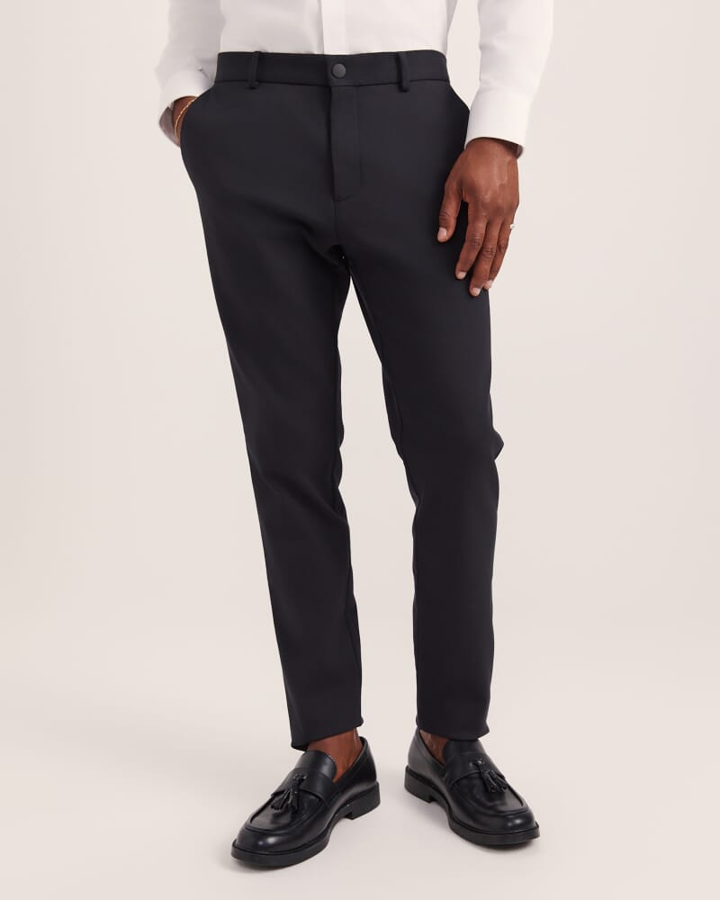 Judd Slim Dress Chino Pant in BLACK