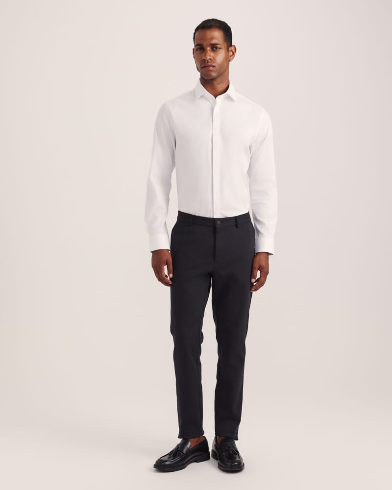 Judd Slim Dress Chino Pant in BLACK