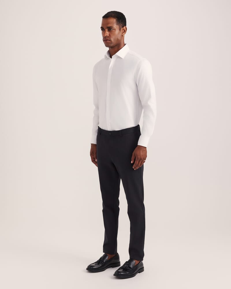 Judd Slim Dress Chino Pant in BLACK