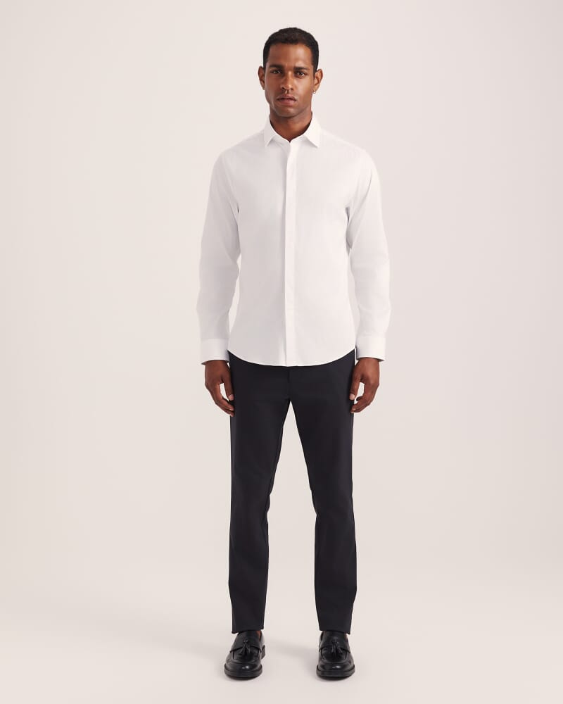 Judd Slim Dress Chino Pant in BLACK