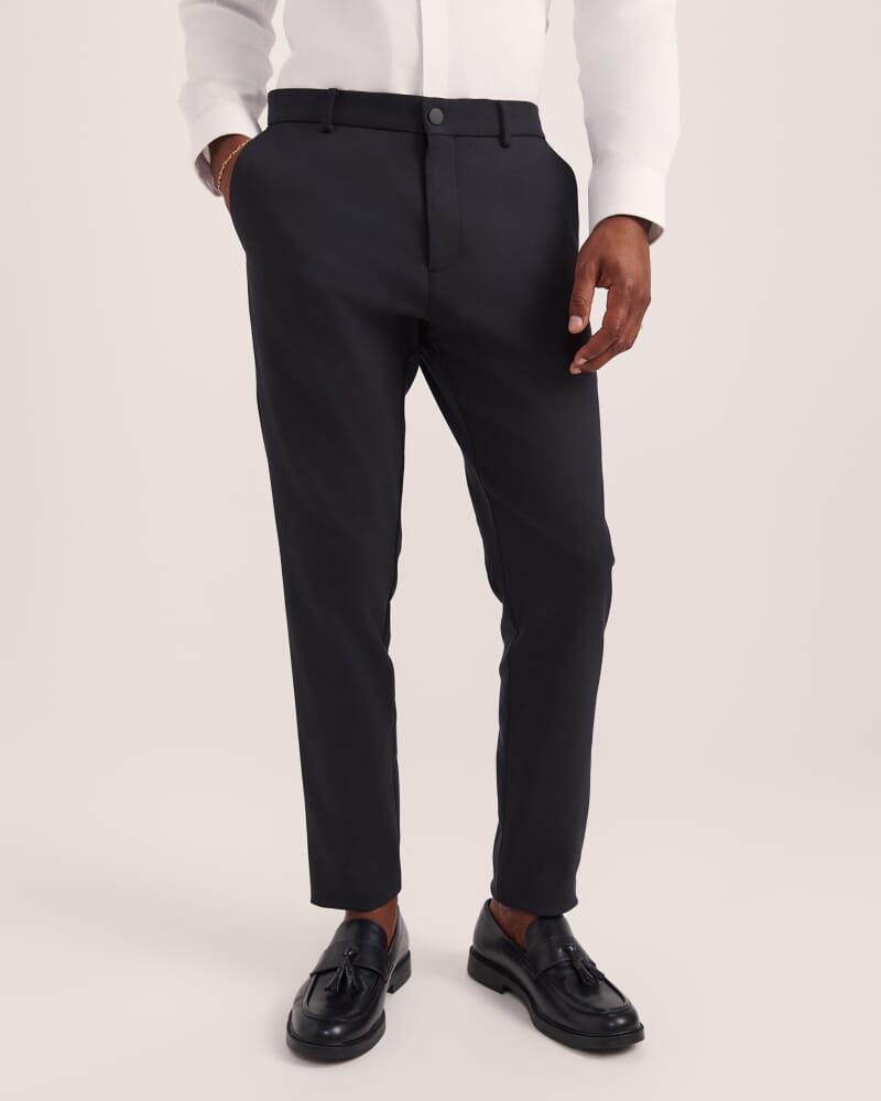 Judd Slim Dress Chino Pant in BLACK