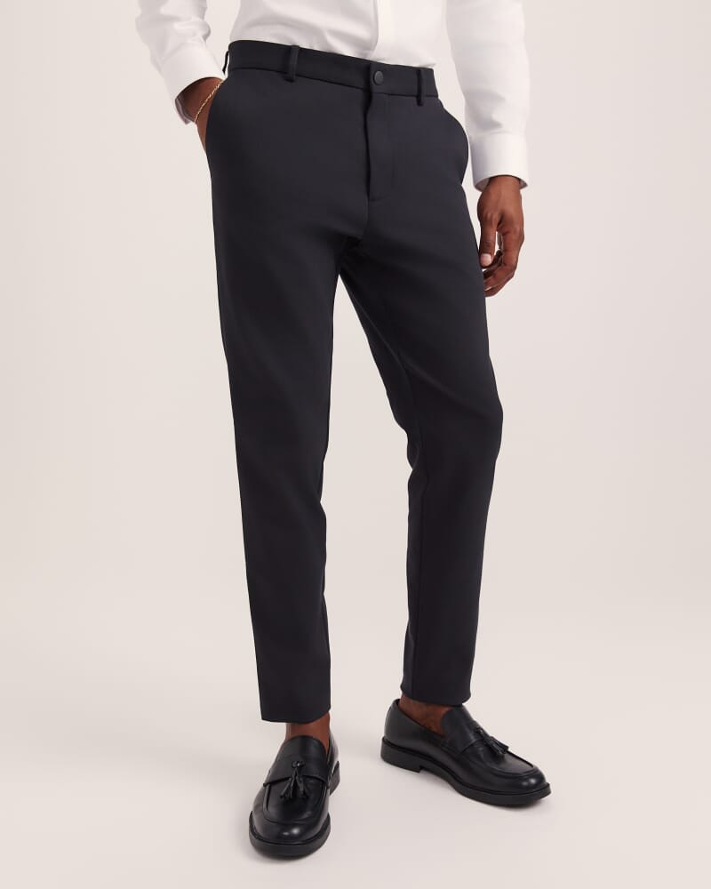 Judd Slim Dress Chino Pant in BLACK