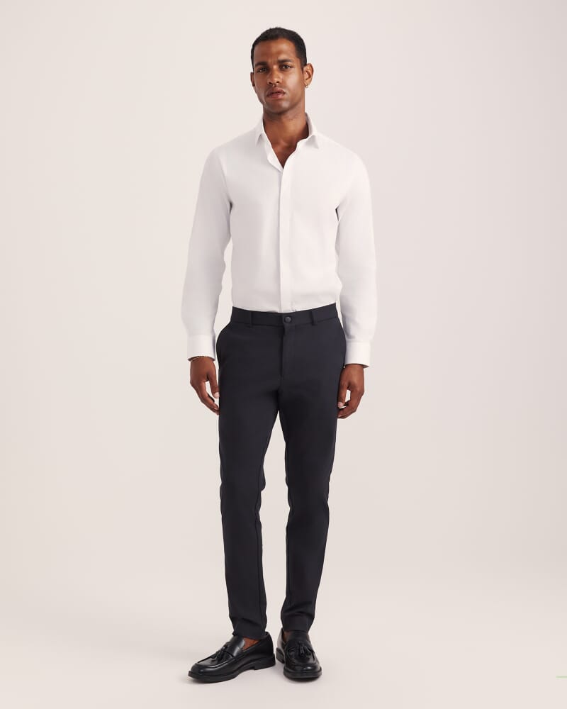 Judd Slim Dress Chino Pant in DARK NAVY