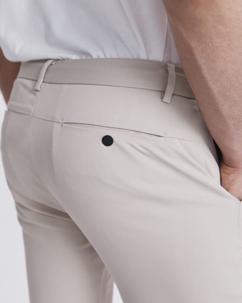 Judd Slim Dress Chino Pant in STONE