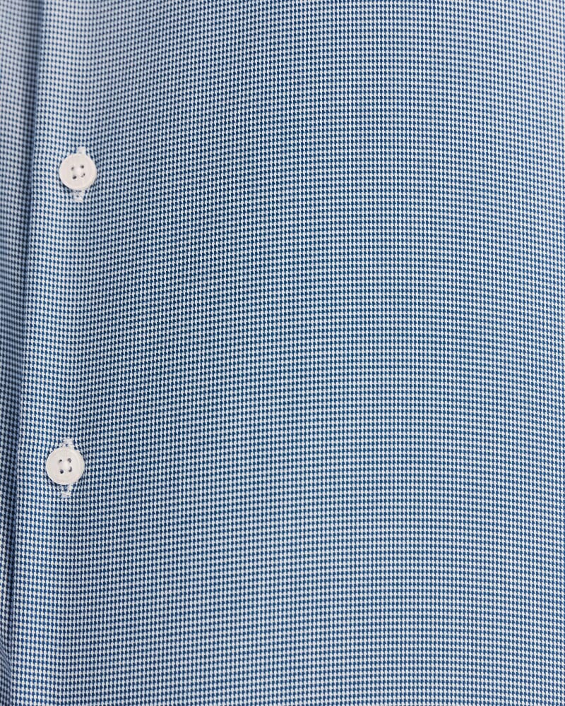 Nixon Long Sleeve Slim Easy Care Shirt in NAVY