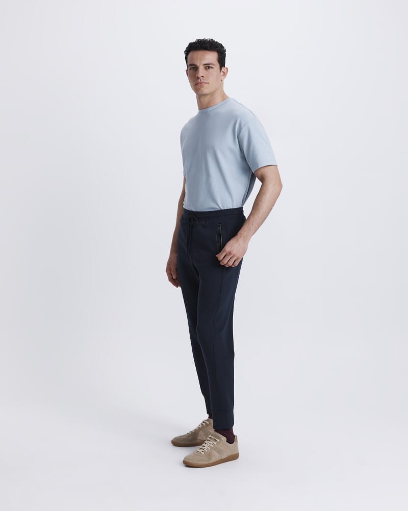 Victor Track Pant in NAVY