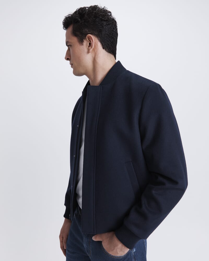 Frank Wool Bomber in NAVY