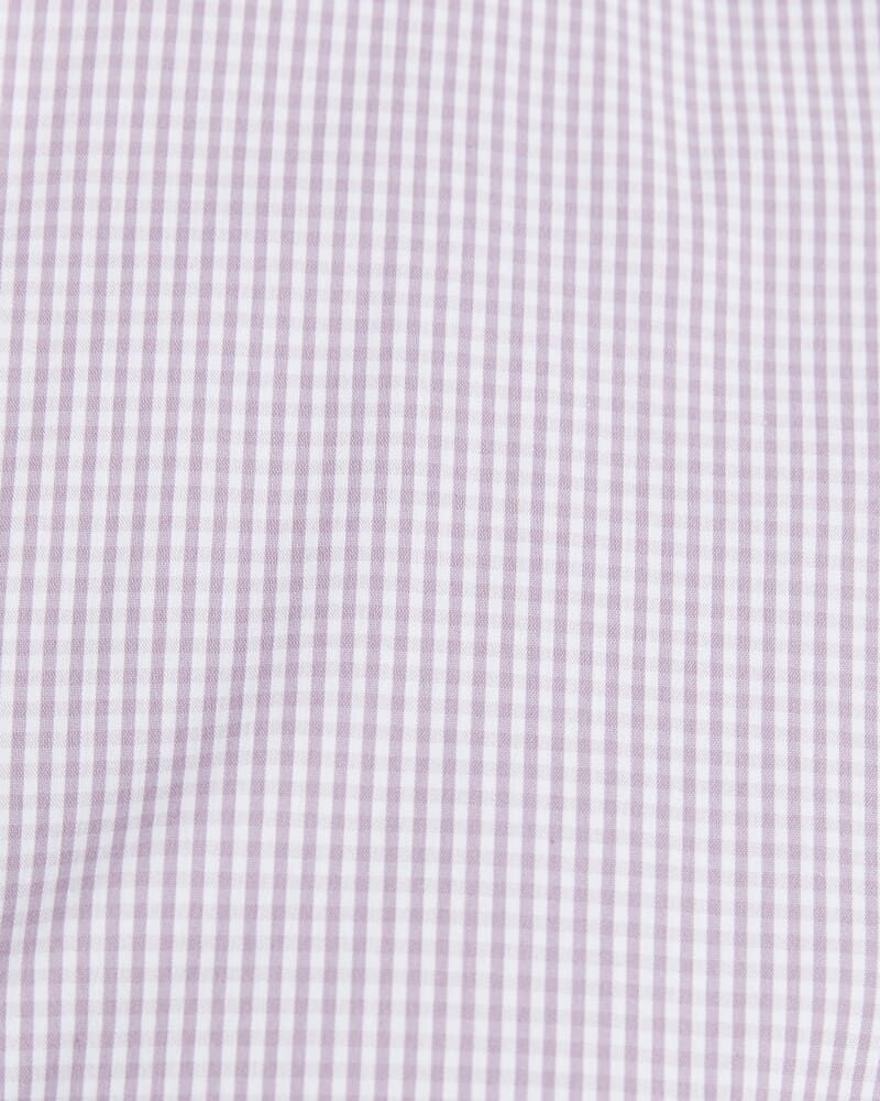 Lucian Long Sleeve Stretch Check Shirt in FIG