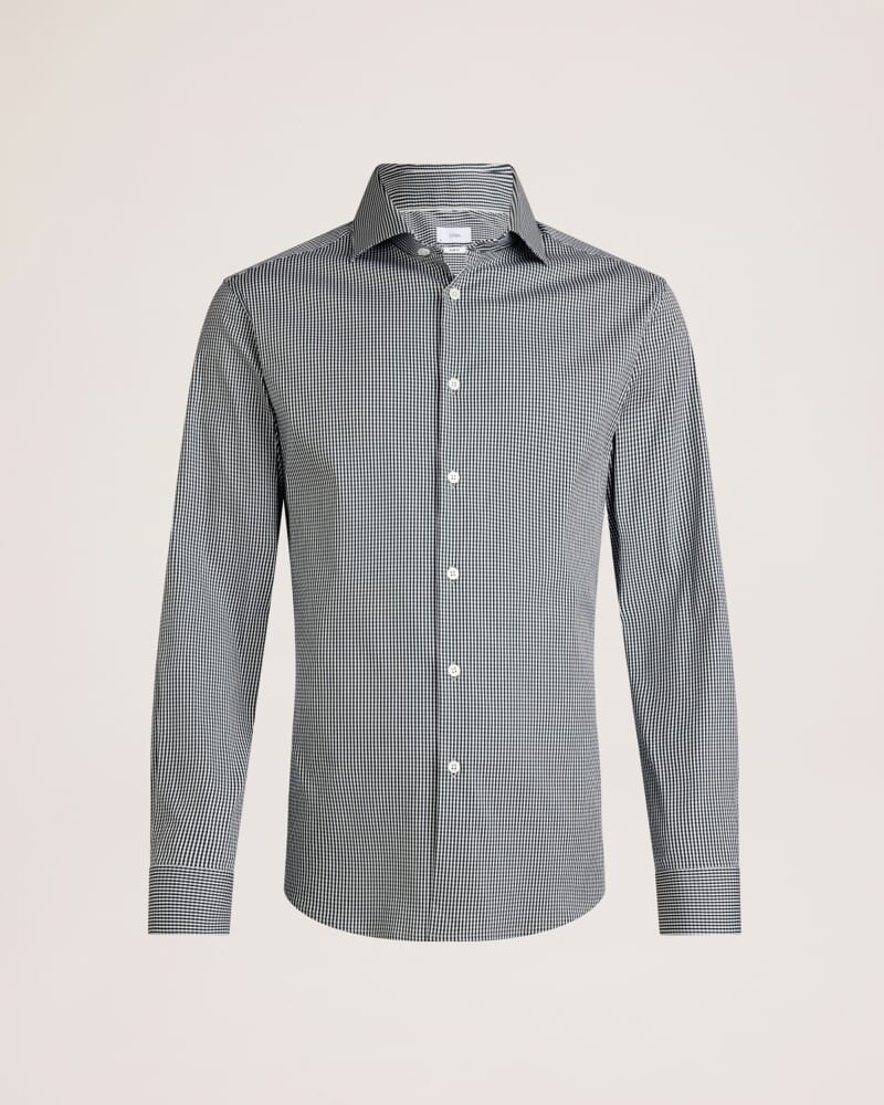 Lucian Long Sleeve Stretch Check Shirt in PINE
