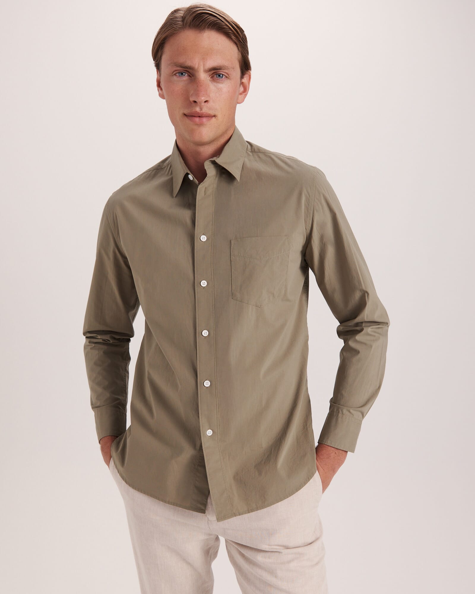 Ethan Poplin Casual Shirt