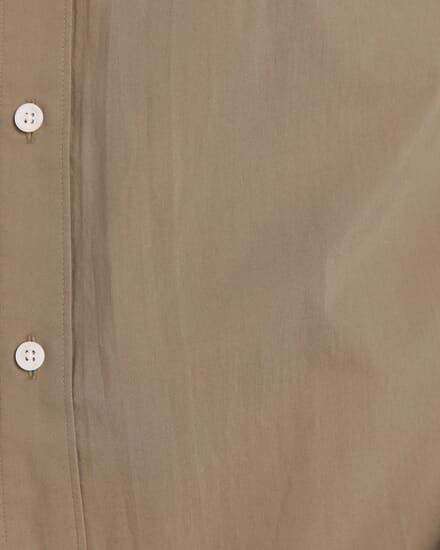 Ethan Poplin Casual Shirt in KHAKI