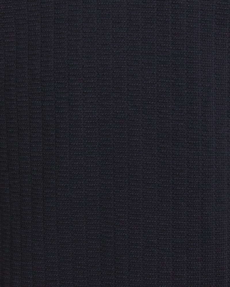 Ted Textured Cotton Polo in NAVY