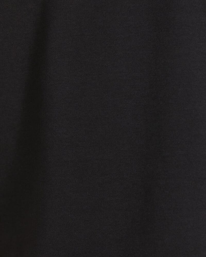 Rafe Heavyweight Cotton Rib Tee in BLACK