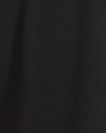 Rafe Heavyweight Cotton Rib Tee in BLACK