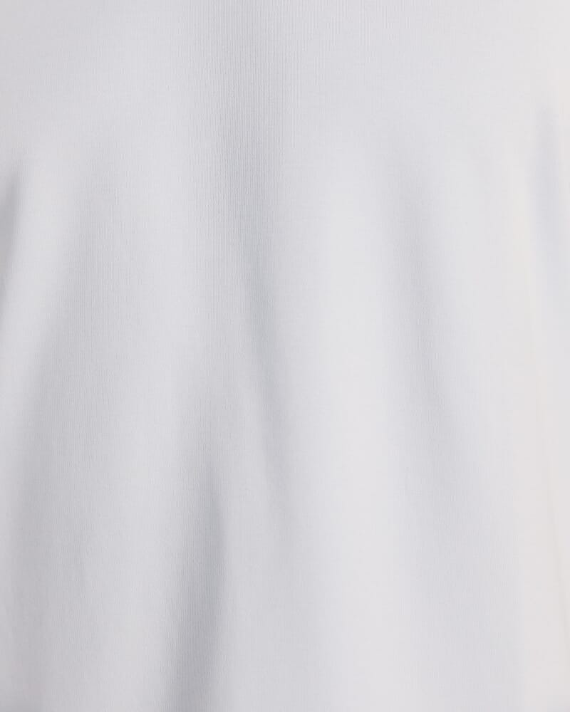 Rafe Heavyweight Cotton Rib Tee in ICE BLUE