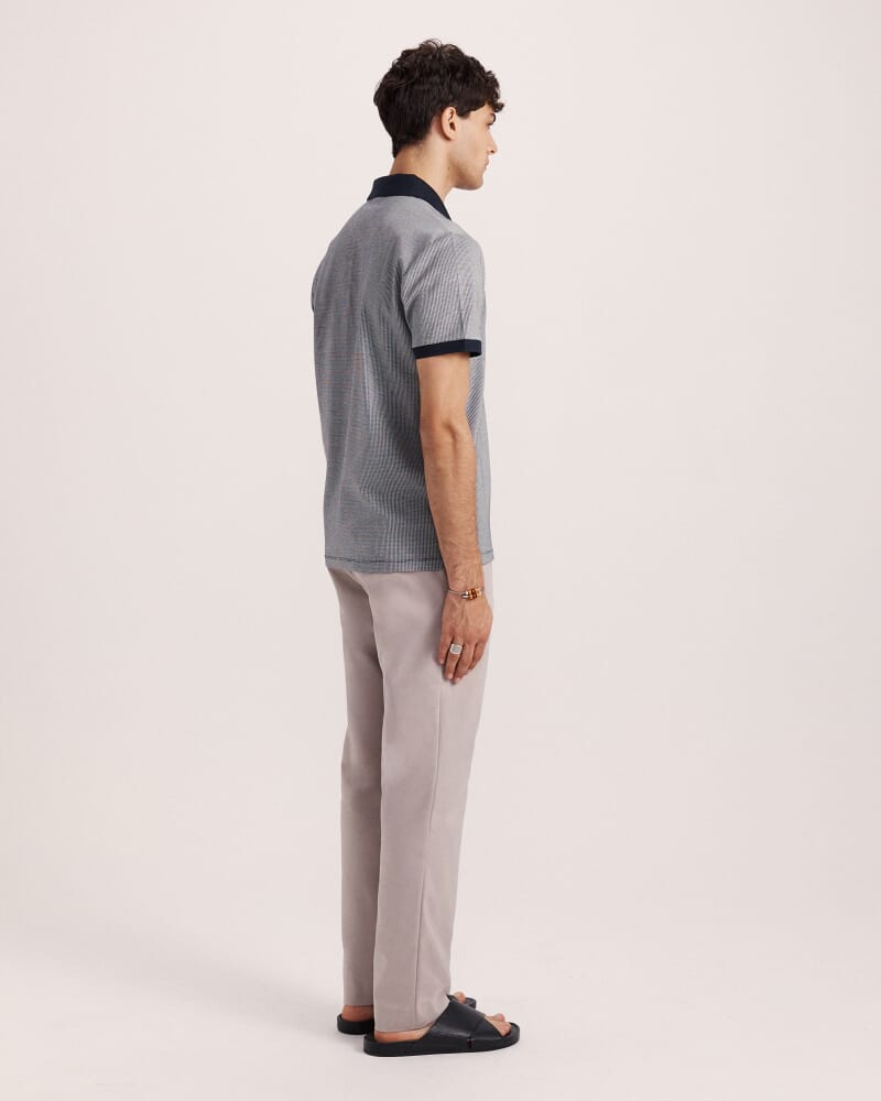 Phoenix Cotton Polo in NAVY