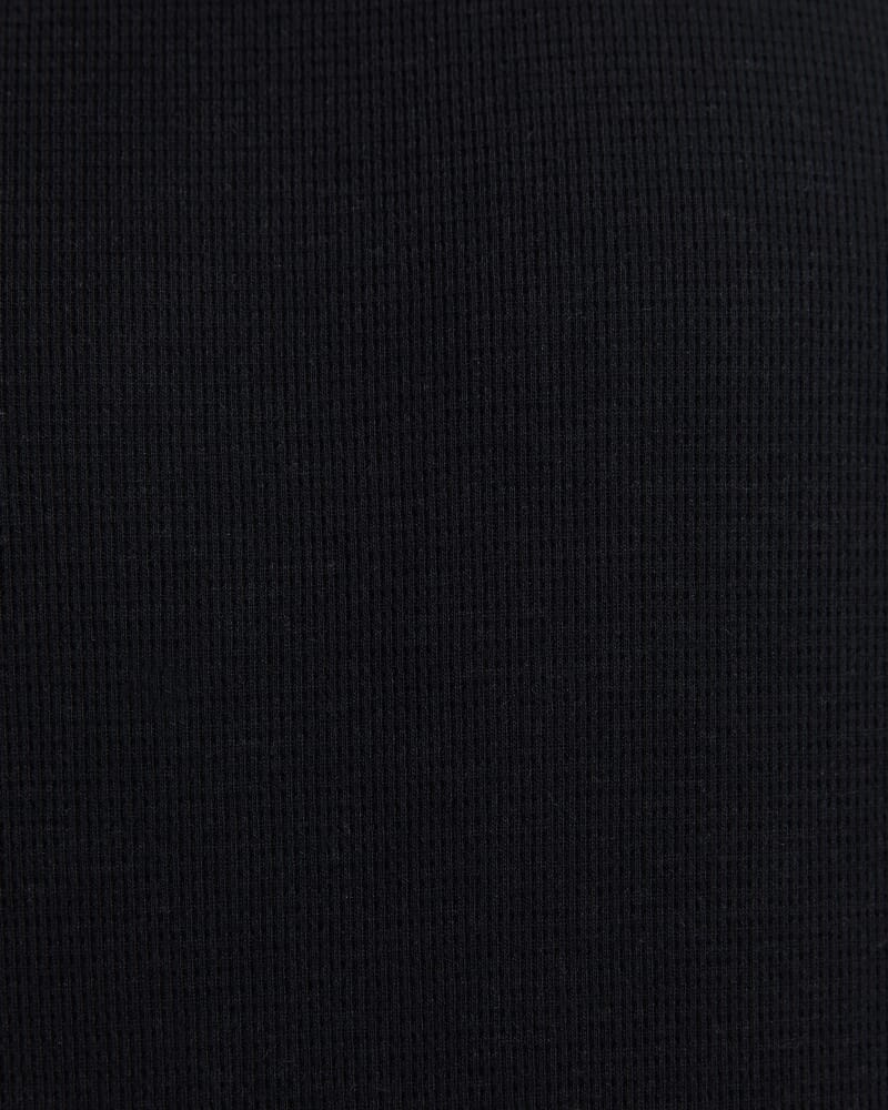 Murphy Long Sleeve Cotton Tee in BLACK