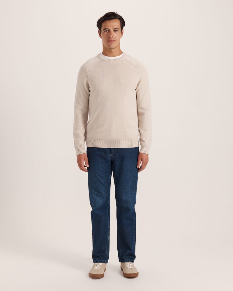 Vincent Wool Knit in OATMEAL