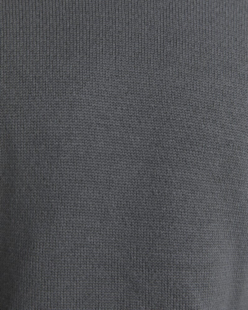 Soren Cotton Cashmere Crew in PETROL