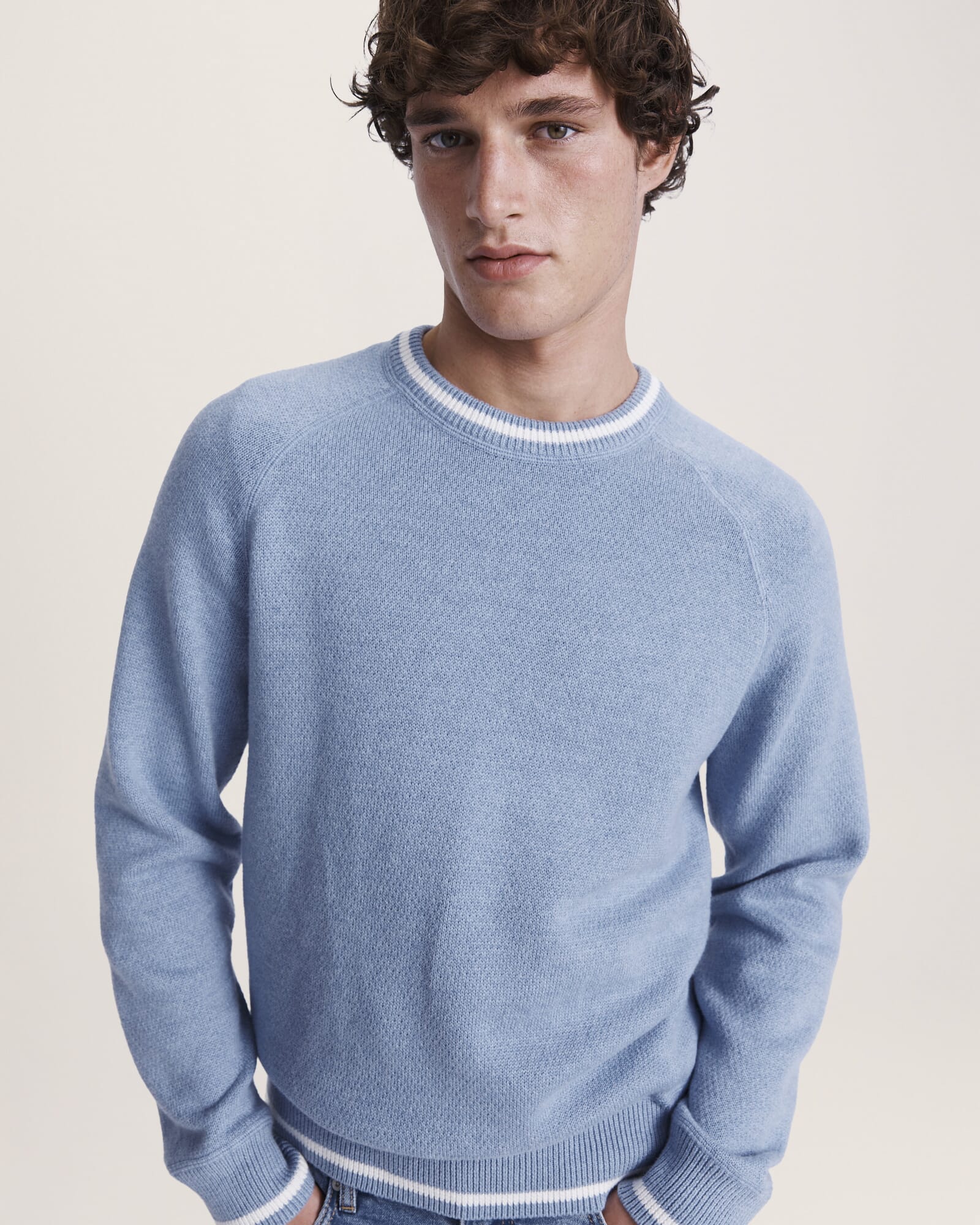 Soren Cotton Cashmere Crew