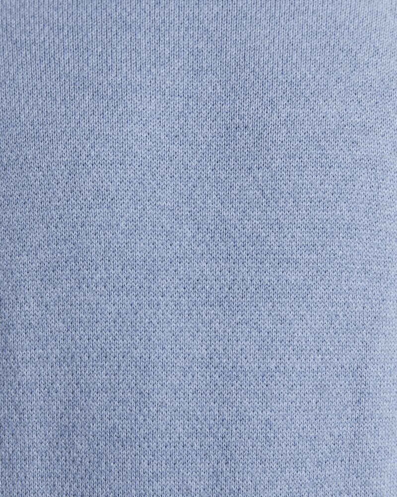 Soren Cotton Cashmere Crew in SKY BLUE