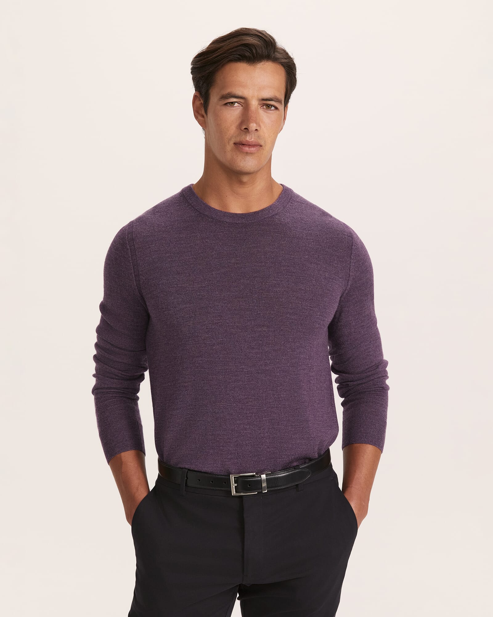 Franklin Merino Wool Crew Knit