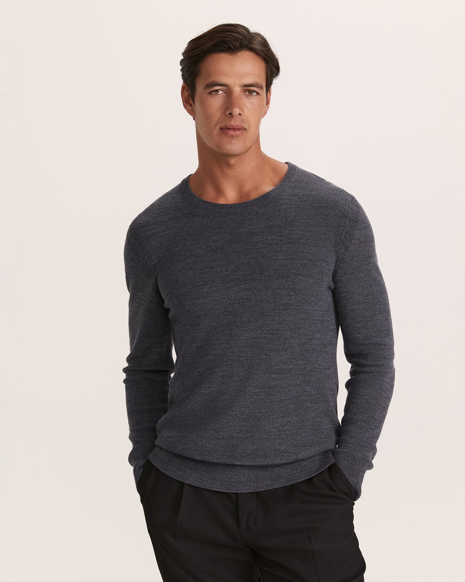 Samuel Wool Blend Crew Knit